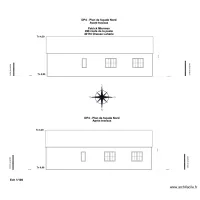 DP4 - Plan de fa&ccedil;ade Nord Onesse