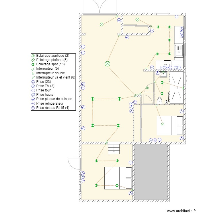 Plan Mejdi Montelimar. Plan de 0 pièce et 0 m2