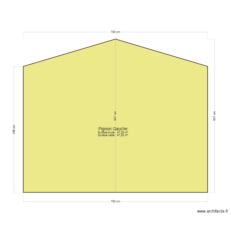 DOMINIQUE FACADE GAUCHE. Plan de 0 pièce et 0 m2