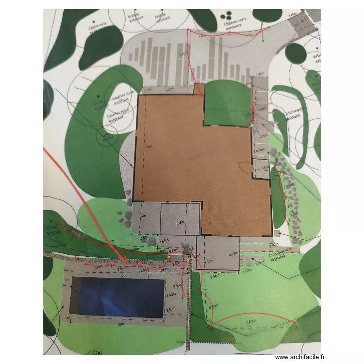 Boisi&eacute;. Plan de 