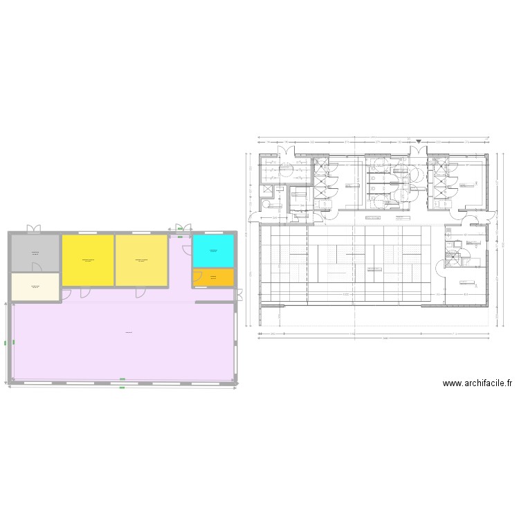 dojo 1. Plan de 0 pièce et 0 m2