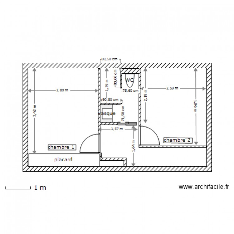 mezzanine  1/03/2012.. Plan de 0 pièce et 0 m2