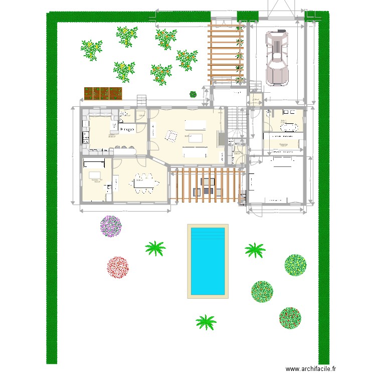 plan maison 2 étages 2. Plan de 0 pièce et 0 m2