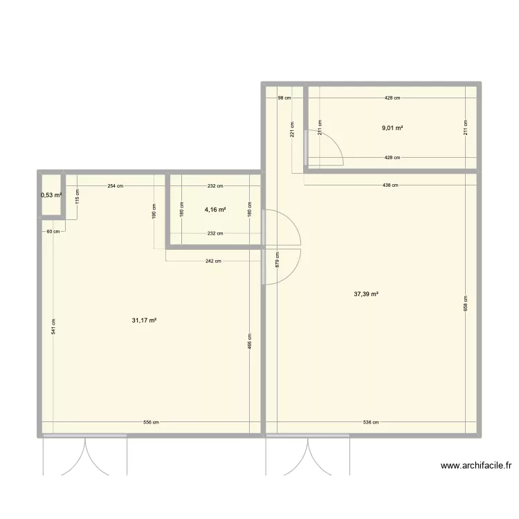 Agence de St Martin LaPallu. Plan de 