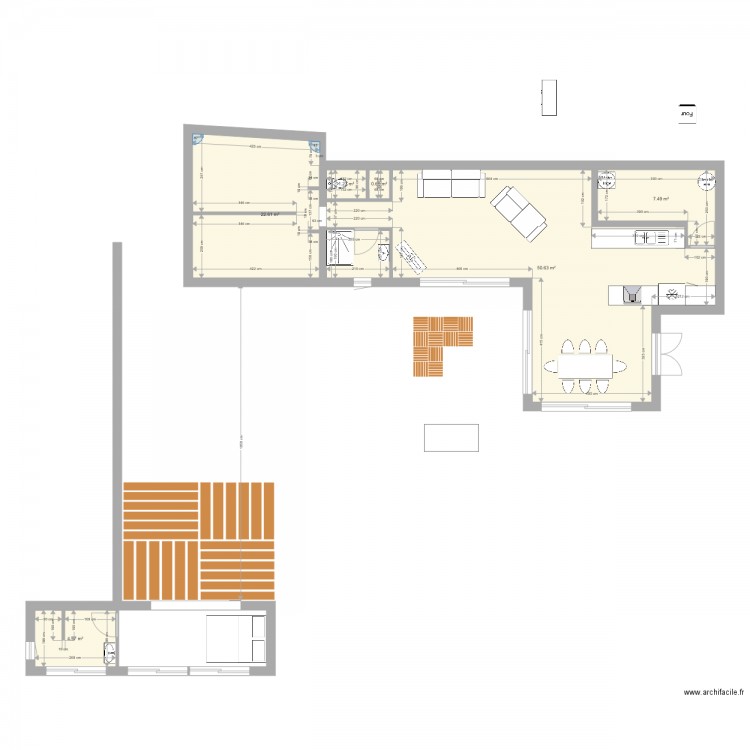 LOUISIERE TWO. Plan de 0 pièce et 0 m2