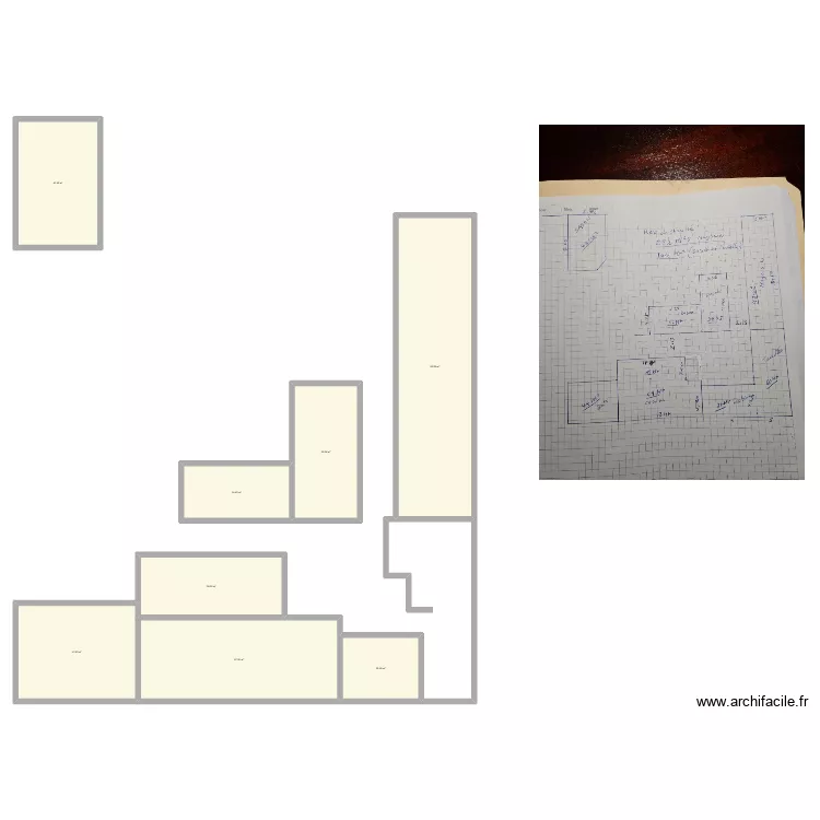 L'Esplanade RDC. Plan de 