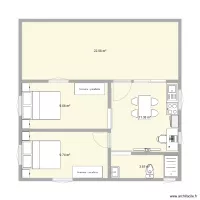 plan pour 40m2 numero acces handicap&eacute;s