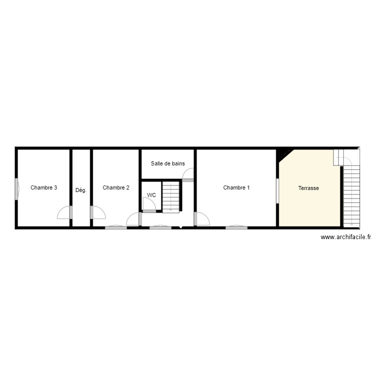 M.GIROUX. Plan de 0 pièce et 0 m2