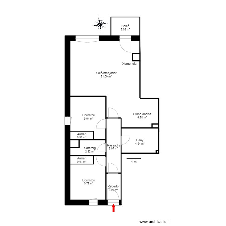 ED SOL NEU 2 1 SOLDEU CANILLO. Plan de 0 pièce et 0 m2