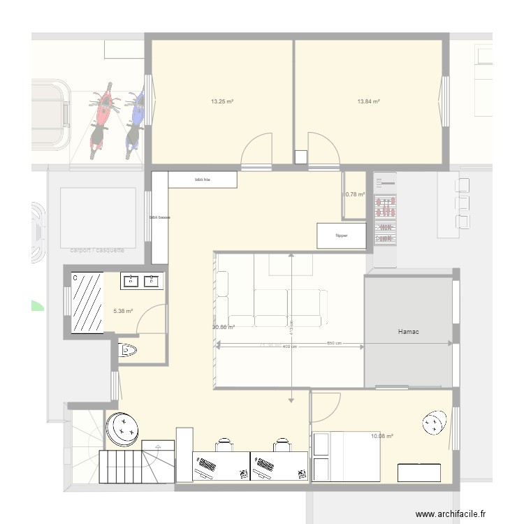 plan4F. Plan de 0 pièce et 0 m2