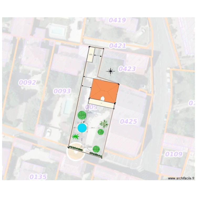 chevalier. Plan de 0 pièce et 0 m2