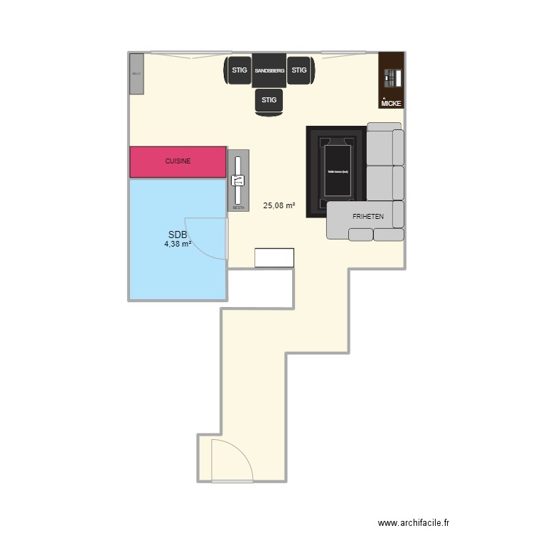 Appart toulouse. Plan de 0 pièce et 0 m2