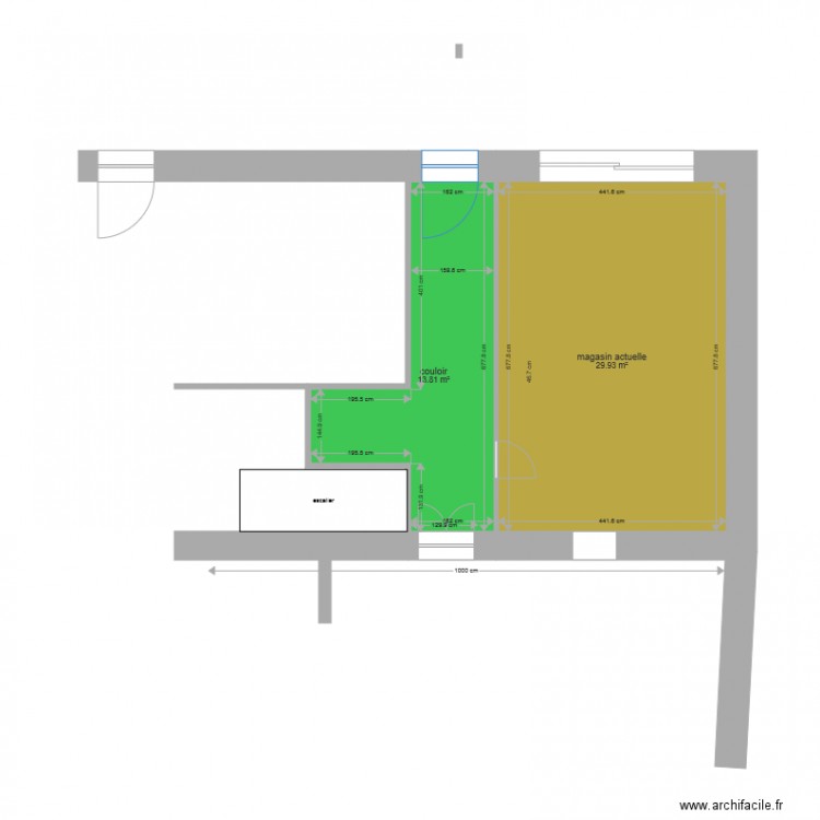 MAGASIN ST PALAIS 6. Plan de 0 pièce et 0 m2