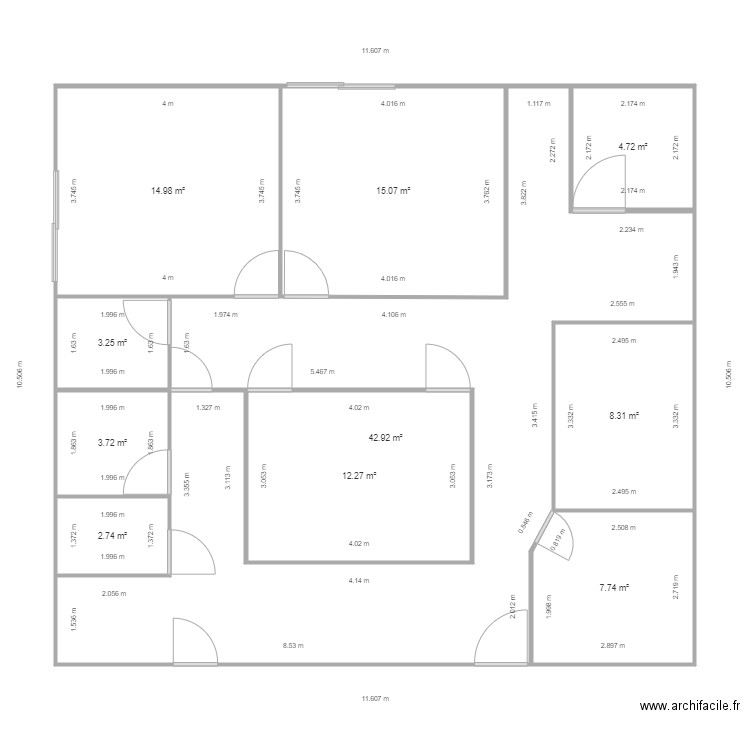 SCM OCTAVECLAMY 4. Plan de 0 pièce et 0 m2