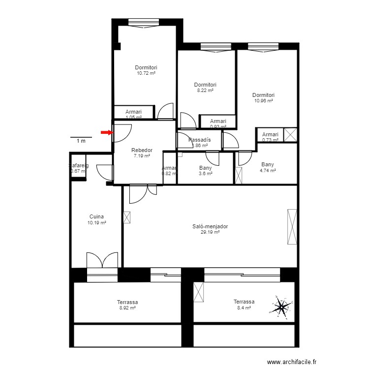 ED TEULADESX 6 1 ESCALDES. Plan de 0 pièce et 0 m2