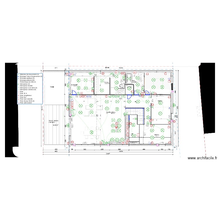 Maison SCHERINE ET AUDRIC étage 1. Plan de 1 pièce et 3 m2