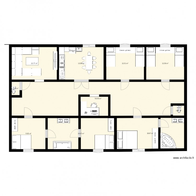 Floor PlannerGroup B. Plan de 0 pièce et 0 m2