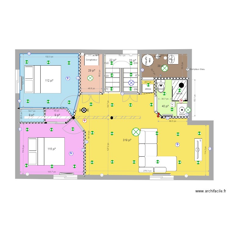 ssol chablis18. Plan de 0 pièce et 0 m2