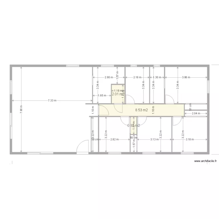 salavas. Plan de 