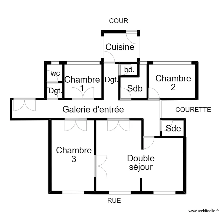 plan arnaud 03/07. Plan de 