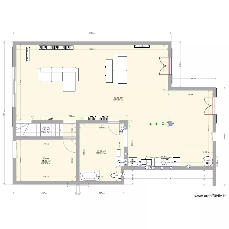 Bois calas PC2. Plan de 