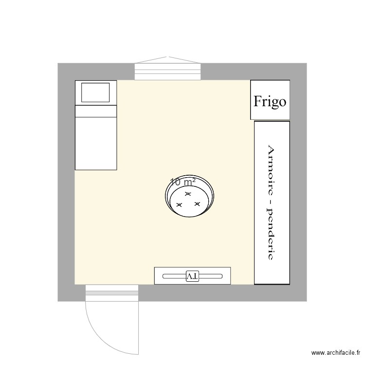 chambre 3. Plan de 0 pièce et 0 m2