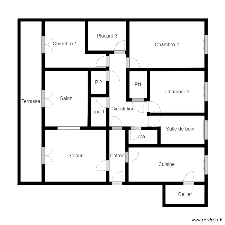 0133E105LG113. Plan de 0 pièce et 0 m2