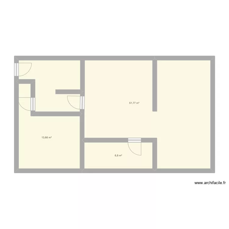 maison ponteves. Plan de 
