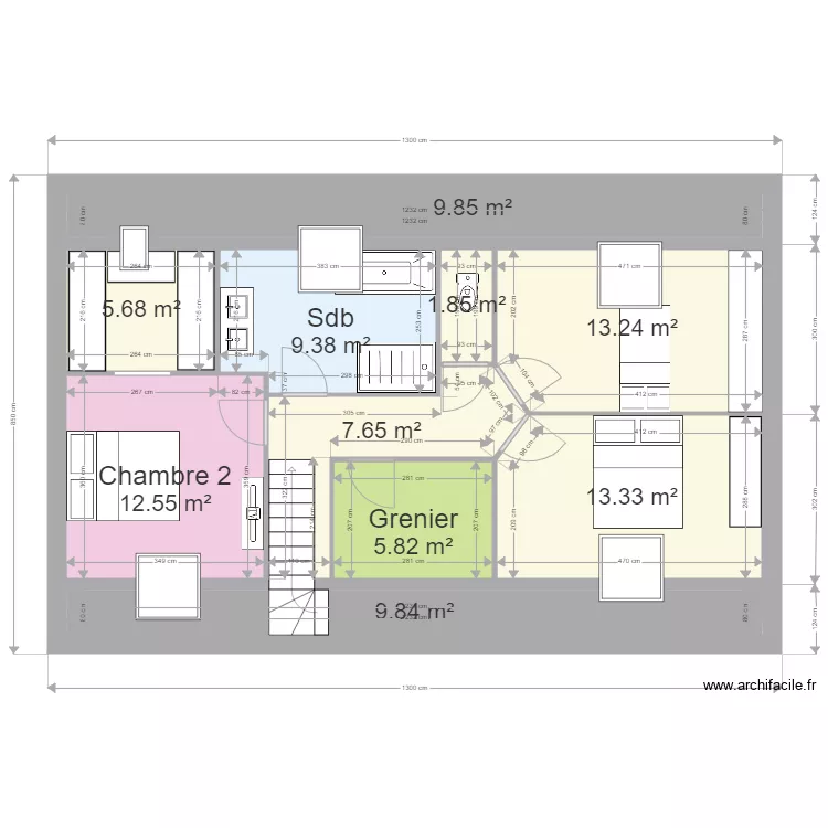 LECOINTRE RAOULT 2 Etage. Plan de 
