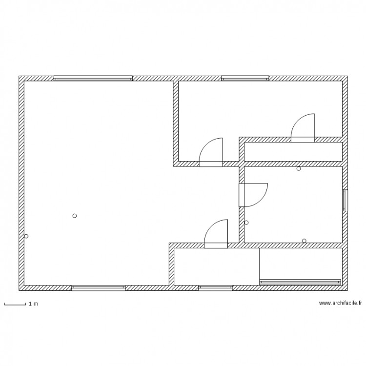 plan1 appart. Plan de 0 pièce et 0 m2