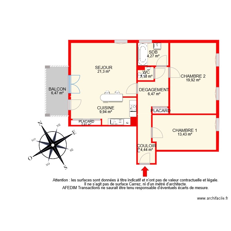 BI 6722. Plan de 0 pièce et 0 m2