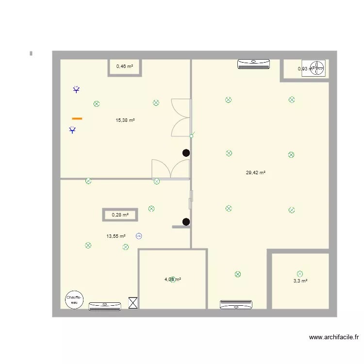Tanais Electricit&eacute; 2. Plan de 