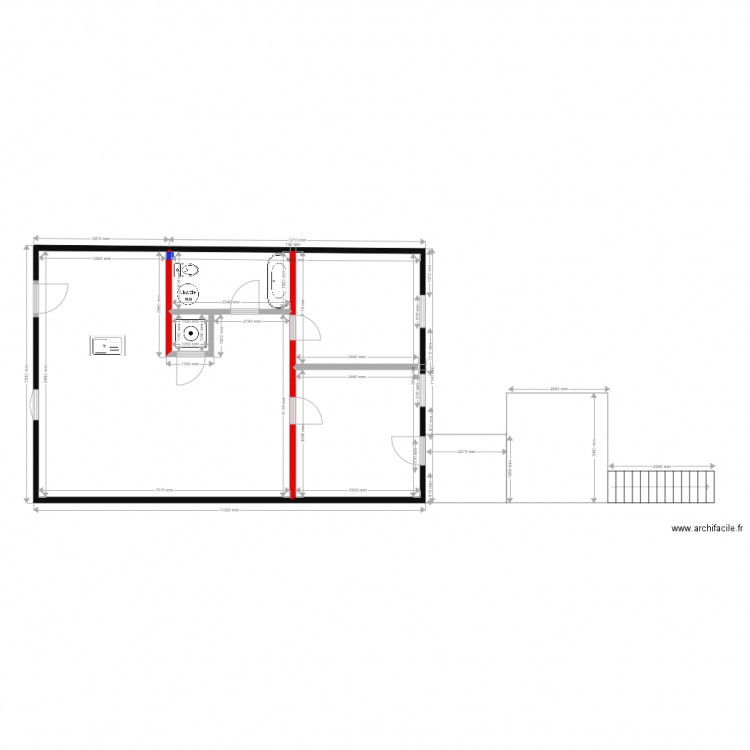 Futur 2ème. Plan de 0 pièce et 0 m2