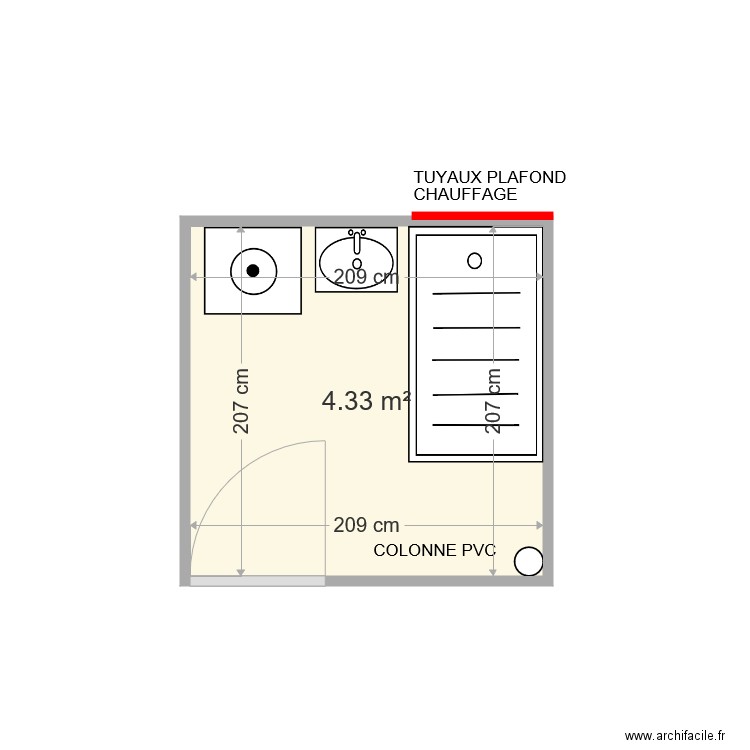 DAVIGNY. Plan de 0 pièce et 0 m2