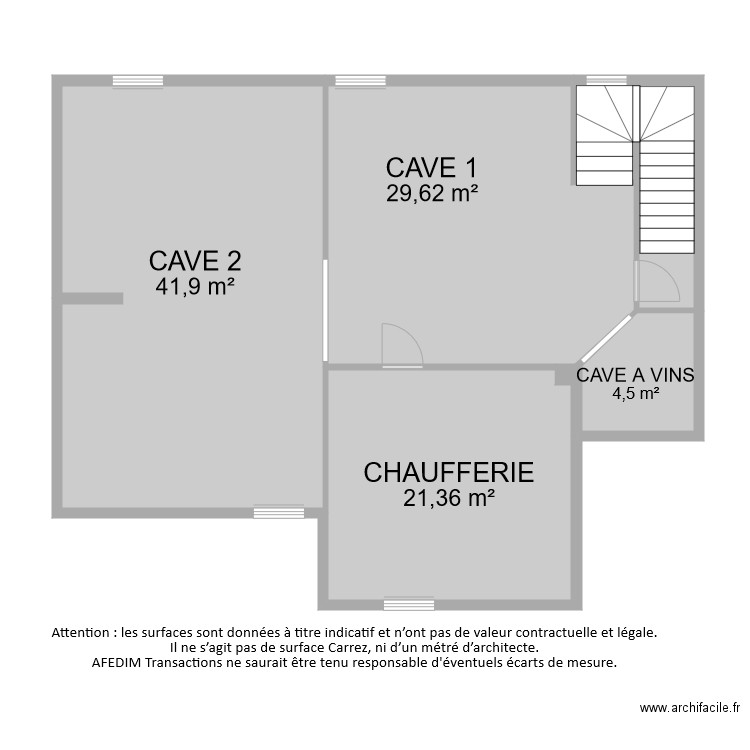 BI7499 ANNEXES. Plan de 6 pièces et 104 m2