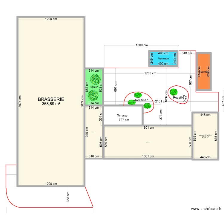 LE CLUZIAUD V2. Plan de 0 pièce et 0 m2