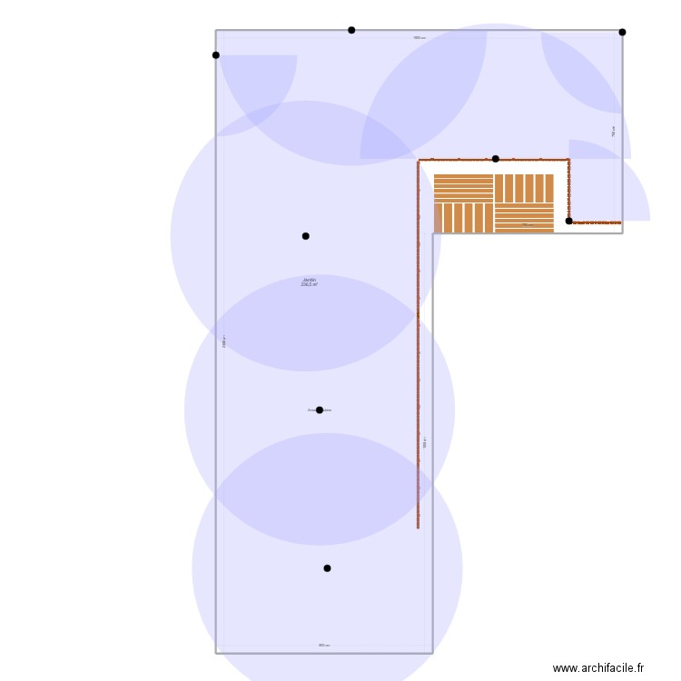 mon plan jardi. Plan de 0 pièce et 0 m2