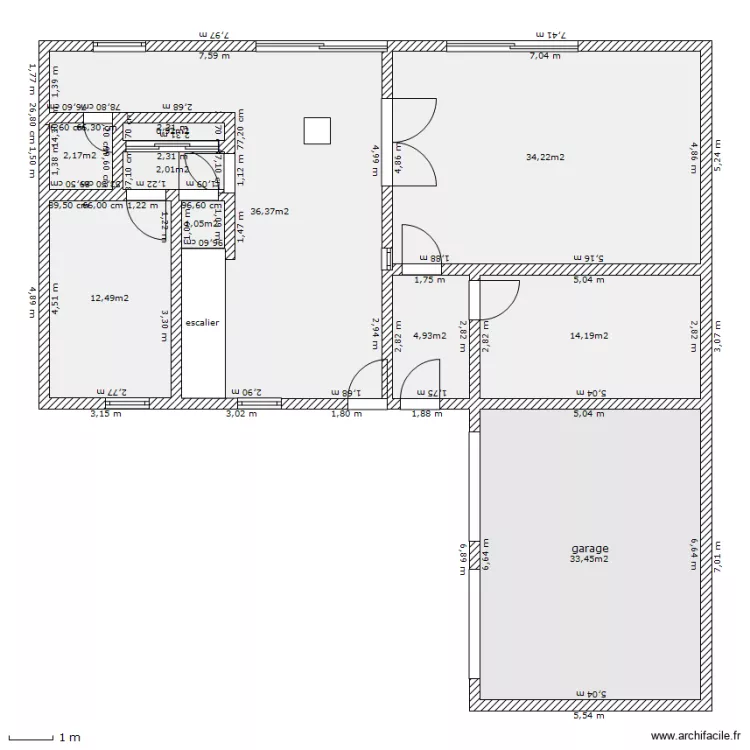 agrandissement 2. Plan de 