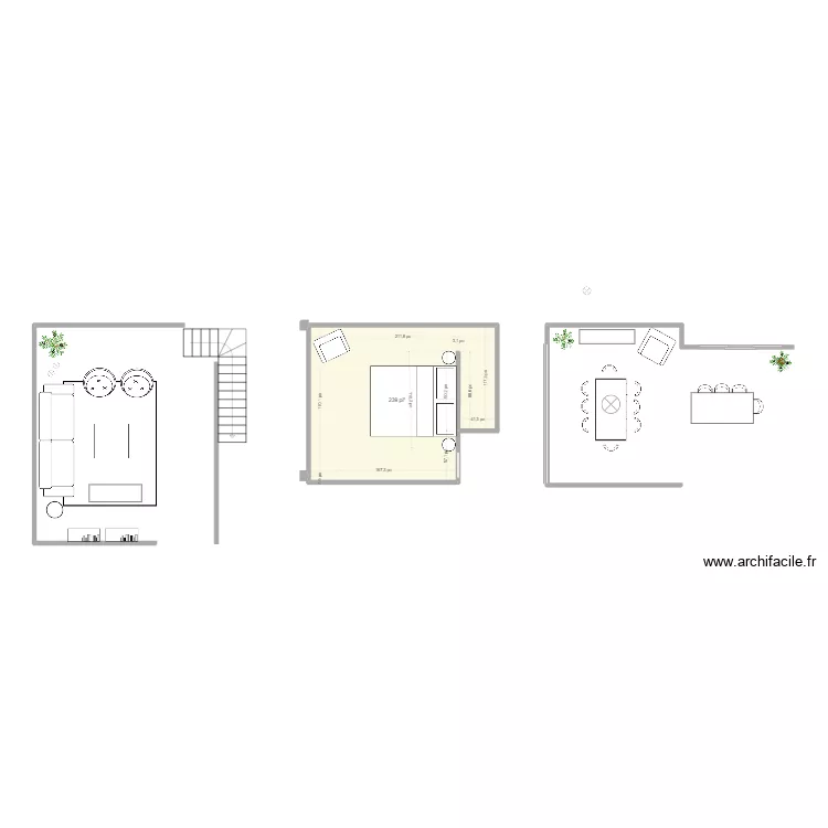 Bianca and Jonathan. Plan de 