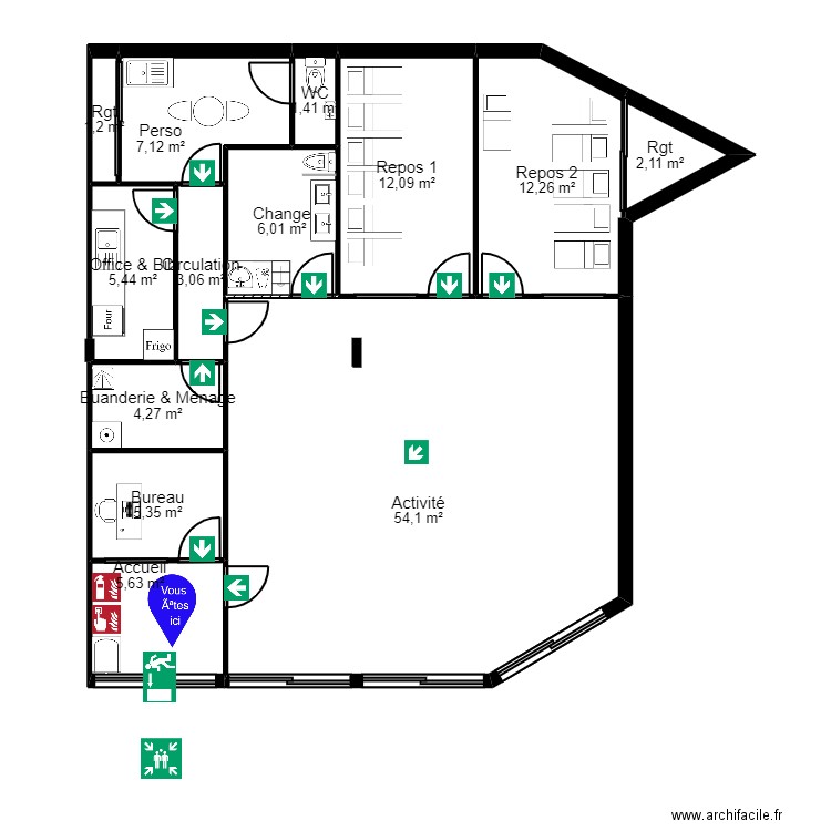 94C97B projet_3_Evac UrM. Plan de 0 pièce et 0 m2