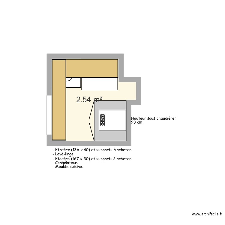 CELLIER. Plan de 0 pièce et 0 m2