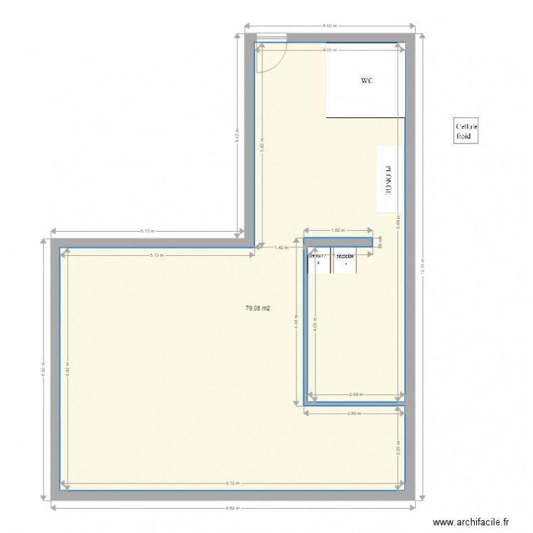 bar du siecle. Plan de 0 pièce et 0 m2