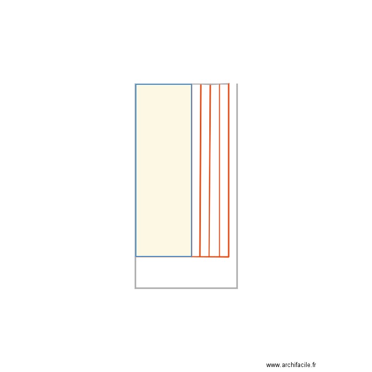 Meubles de Dressing. Plan de 0 pièce et 0 m2