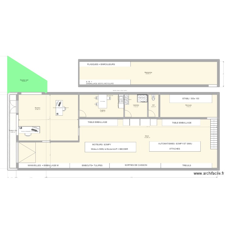 PLan sequestre 2-Guillaume 4. Plan de 11 pièces et 296 m2