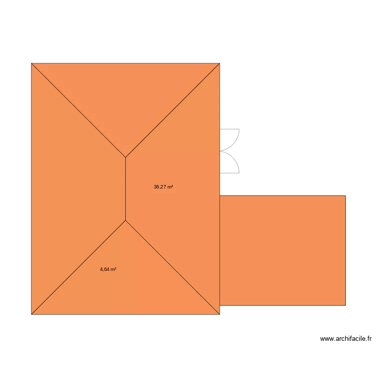 Suite parentale. Plan de 