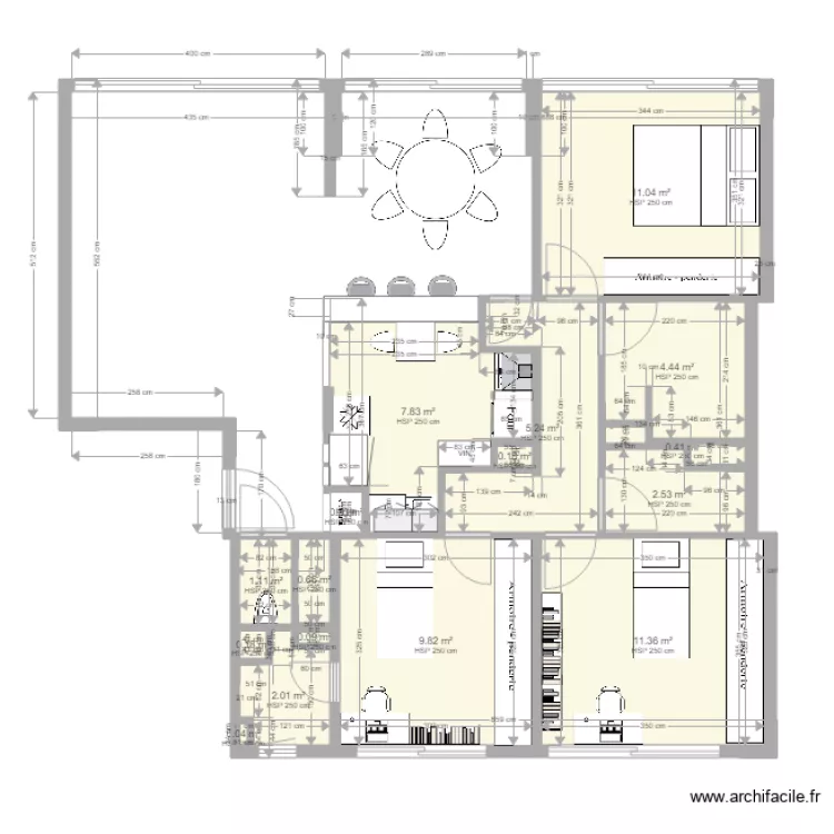 SQ P2A. Plan de 