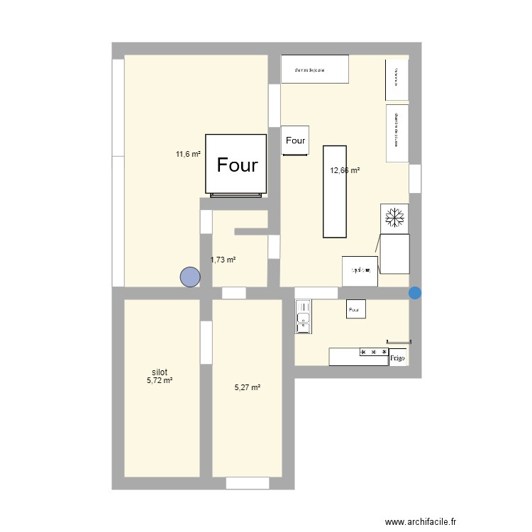 boulangerie plan . Plan de 0 pièce et 0 m2