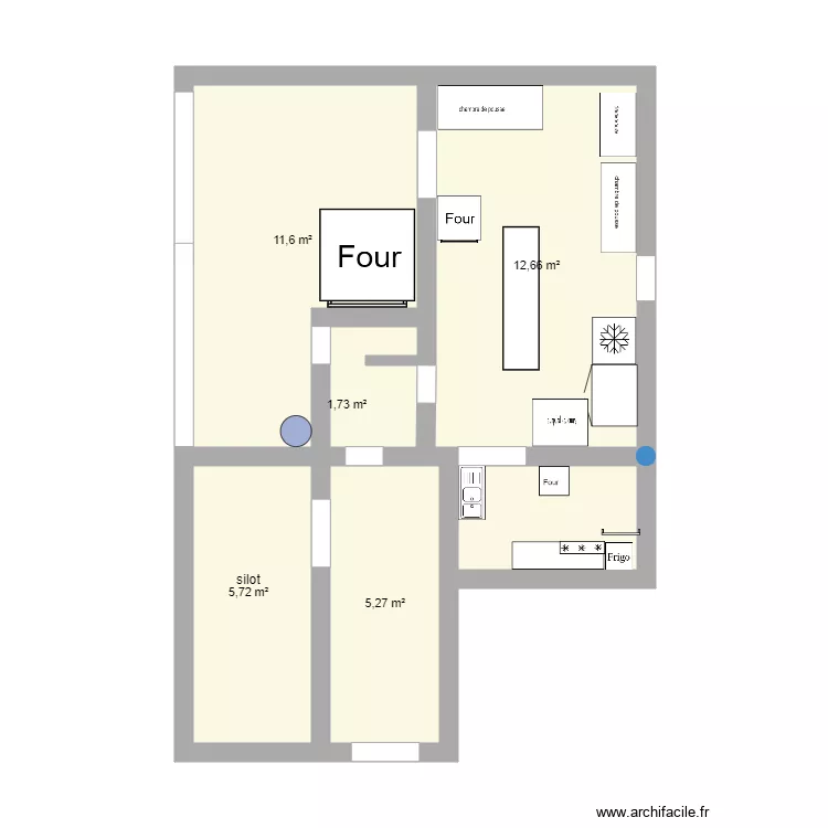 boulangerie plan . Plan de 