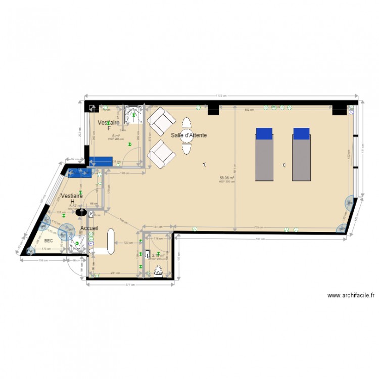 MIHA BODYTEC V8. Plan de 0 pièce et 0 m2