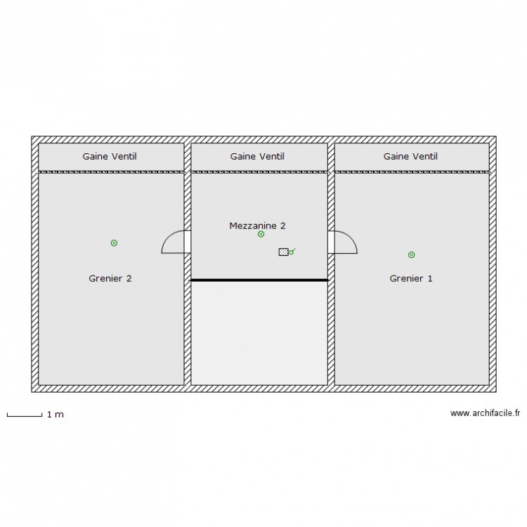 Grandvoir 16 Grenier. Plan de 0 pièce et 0 m2